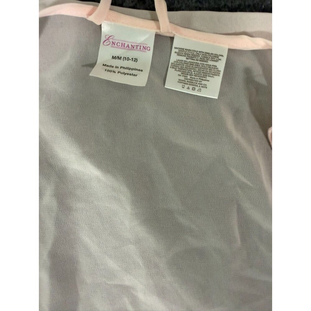 Enchanting Light Pink Sheer Robe - Picture 3 of 3